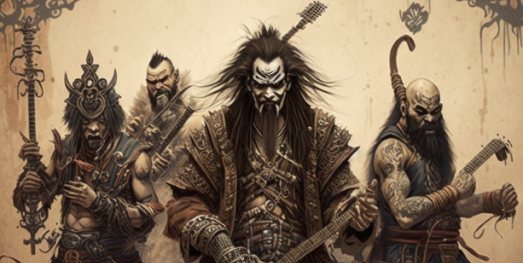 The Song of Thunder Ancient Chinese Heavy Metal Band 3 By Obsidianplanet Dfmg7dw